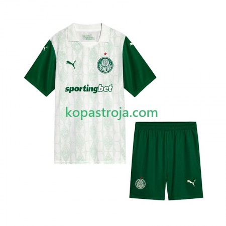 Billiga Fotbollströjor Palmeiras Barn Borta tröja 2025/26 Kortärmad